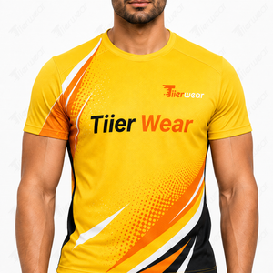 Uniforme de Tenis Unisex para Equipo de Academia, Transpirable, Duradero, Sublimado, Camiseta Deportiva de Poliéster de Manga Corta - Product Image 5