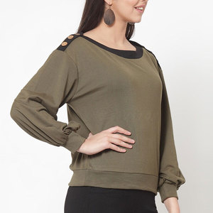 Logo personnalisé vêtements décontractés sweat-shirts pour femmes taux de vente entier sweat-shirt pour les femmes 2025 - Product Image 3