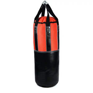 Sacs de frappe de boxe en cuir professionnel personnalisés de la meilleure qualité à vendre Sacs de boxe gonflables de boxe de fitness robustes personnalisés - Product Image 4