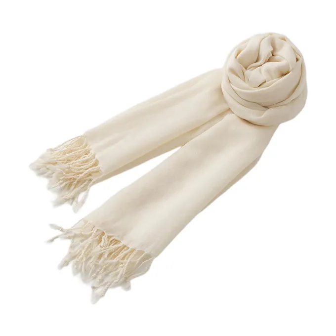 Cashmere custom design solid wool scarf along with being warm