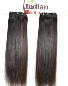 ช่อผมมนุษย์แท้สีดำธรรมชาติจาก100% อินเดีย - Product Image 3