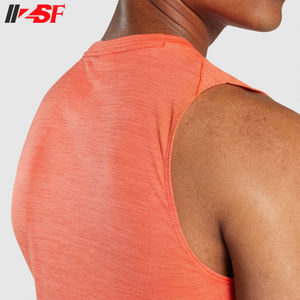 Bajo MOQ Hombres Logotipo personalizado Gimnasio Stringer Chaleco Entrenamiento Tank Tops para culturismo - Product Image 6