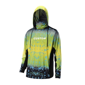 Pull Anti-UV Léger à manches longues avec trous pour les pouces Pro ou Casual Outdoor Anglers - Product Image 6