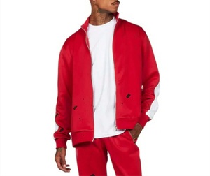 Hot Sale Sweat <b>Jogger</b> Suits Two Pieces Set 100% Cotton <b>Slim</b> <b>Fit</b> <b>Men</b> Streetwear Sweatsuit Stacked Tracksuit - Product Image 4