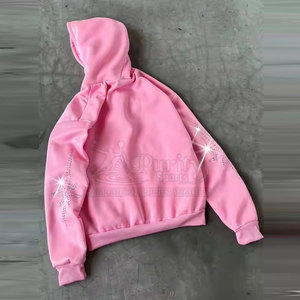เสื้อฮู้ดผ้ามีฮู้ดสำหรับฤดูหนาวทำจากผ้าฝ้าย100% น้ำหนักเบาปรับแต่งได้ออกแบบโลโก้ของคุณเองมีสีและขนาดที่กำหนดเอง - Product Image 2