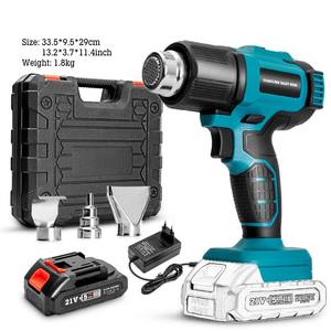 <span class=keywords><strong>Pistolet</strong></span> thermique électrique <span class=keywords><strong>sans</strong></span> <span class=keywords><strong>fil</strong></span> industriel 21V pour tuyaux en PVC, <span class=keywords><strong>pistolet</strong></span> thermique portable <span class=keywords><strong>sans</strong></span> <span class=keywords><strong>fil</strong></span> pour le rétrécissement de la film plastique - Product Image 5