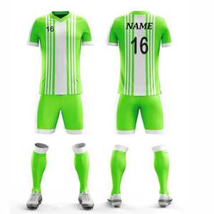 Haute qualité Top tendance respirant Sublimation logo personnalisé maillots de football vêtements de sport uniformes ensemble formation d'équipe vêtements de football - Product Image 6