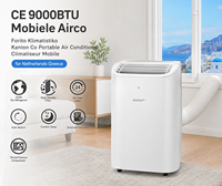 AC Portabel CE 9000BTU Forito Klimatistiko Kanion Co untuk Belanda dan Yunani
