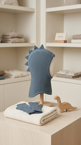 OEM Knitted Baby Hat & Balaclava Soft Cotton Infant Winter Cap Custom Private Label Manufacturer - Product Image 2