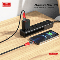 Earldom Cable USB de carga rápida Micro Tipo-C Cable de datos para Samsung Xiaomi Huawei Android Accesorios para teléfonos móviles Cables de cargador
