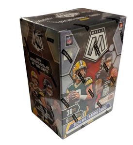 100% scellé en usine sur la boîte de 6 blasters Panini Mosaic Football 2024 pour les acheteurs en gros - Product Image 1