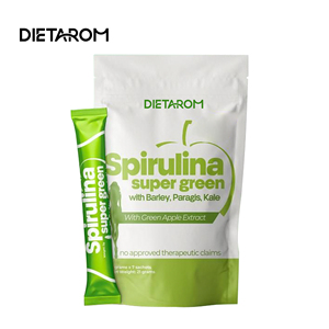 Poudre de super-aliments biologiques - Mélange alcalinisant et détoxifiant avec spiruline et herbe de blé pour un nettoyage quotidien et l'équilibre du pH - Product Image 1