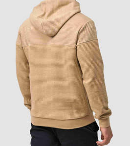 <b>Thick</b> <b>Fleece</b> Drop Shoulder Solid Custom Men Hoodies High Quality 100% Cotton Oversized Quick Dry Breathable Customized Logo - Product Image 4