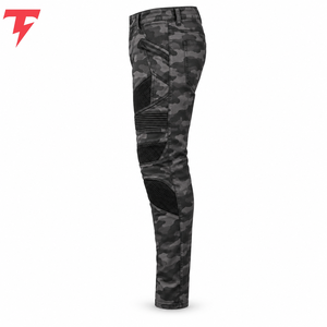 Pantalon de motard en mesh offrant une excellente circulation d'air, un tissu durable et un confort flexible pour les activités de conduite et de tourisme par temps chaud. - Product Image 5