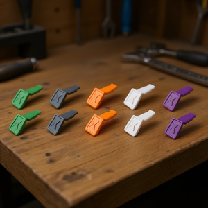 คลิปหนีบคีม Knipex ColorCode สำหรับการระบุตัวตนส่วนบุคคล แพ็ค 10 ชิ้น - Product Image 3