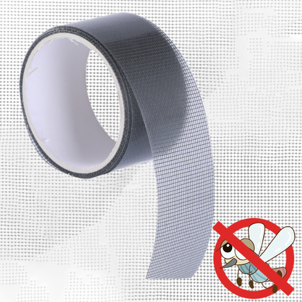 HONGFU Anti-Insect Mosquito Net Acrylic Adhesive Sticker Self Adhesive Waterproof Reusable Window Screen Repair Tape