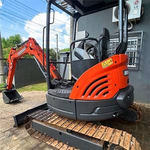 Mini pelleteuse sur chenilles Doosan DX27Z d'occasion poids de fonctionnement de 8 tonnes Kawasaki Enerpac vannes hydrauliques moteur boîte de vitesses roulement de pompe à engrenages - Product Image 2