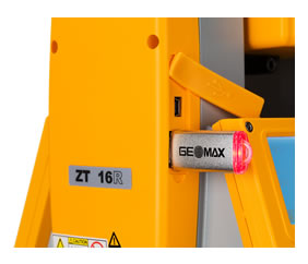 Geomax ZT16R R500 2 ''Estación total profesional de alta precisión Versión en inglés Instrumento de topografía - Product Image 5