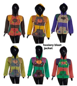 Les vestes unisexes de tissu mélangé de bonneterie de coton GC-AP-1054 disponibles à un prix abordable de l'exportateur et du fabricant indiens - Product Image 1