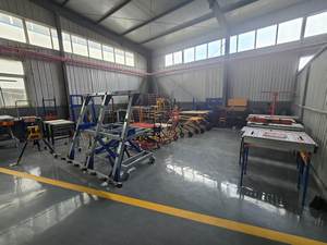 นี่คือแท่นวางเลื่อยแบบพับได้ ปรับความสูงได้ ทนทาน (แท่นทำ<span class=keywords><strong>งาน</strong></span>) - Product Image 5