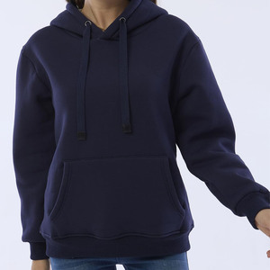 CASUAL Solid Knitted Hoodies for Woman Stylish & Comfortable Sweatshirt Perfect for Everyday Wear Custom Logo Printing Hoodies - Product Image 2