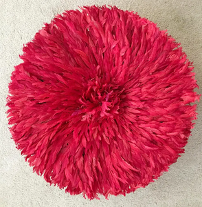 Sombrero Juju de Plumas, Tocado Redondo Tradicional de Bambú de 90 cm, Decoración Boho para Pared, Sala de Estar, Fiesta de Aniversario - Product Image 3
