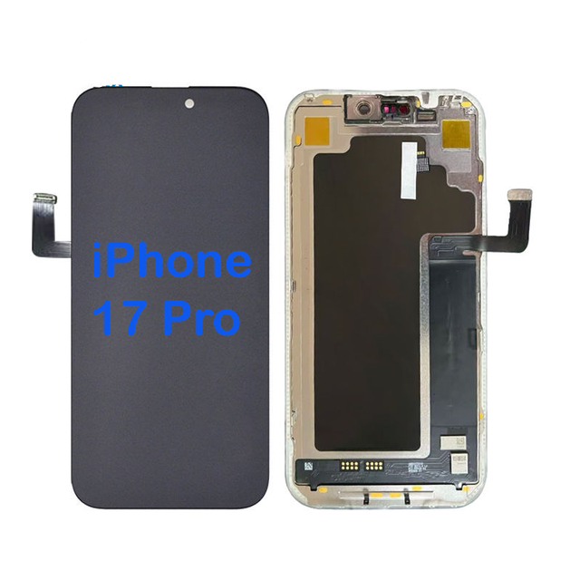 Original for 17 Pro OLED Replacement Screen Digitizer Touch Assembly LCD + Touch + Frame Assembly High Quality 1 Year