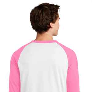 Raglan t shirt full sleeve custom <b>mens</b> contrast sleeve raglan tee shirt for <b>men</b> - Product Image 6
