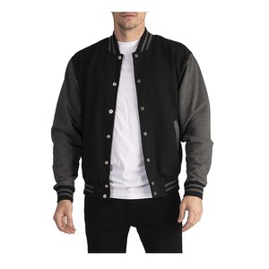 Écusson personnalisé Broderie Chenille Laine Corps Cuir Manches Haute Qualité Varsity Lettermen Veste Hommes Femmes - Product Image 2
