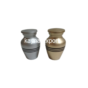 ของที่ระลึกงานเผาเถ้ากระดูกทำจากโลหะงานหัตถกรรมทำจากโลหะสีฟ้า - Product Image 4
