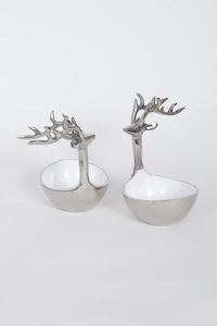 Mini bol en aluminium pour décorations de centres de table Bol de service imprimé émaillé en métal de haute qualité pour la décoration intérieure - Product Image 2