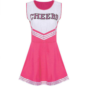 Tenues de cheerleading professionnelles pour adultes pour la danse et les spectacles d'équipe, hauts et shorts personnalisés imprimés par transfert thermique - Product Image 6
