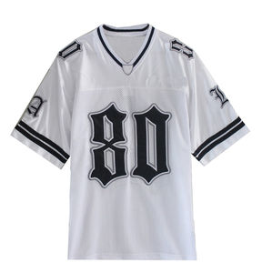 Conjuntos de Camisetas de Fútbol Americano 7V7 al por Mayor, 100% Poliéster, Logotipo Personalizado, Ropa Deportiva de Alta Calidad, Transpirable, de Secado Rápido - Product Image 2