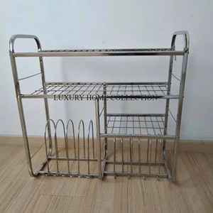 Bastidores de cocina de metal de calibre pesado de primera calidad con un acabado pulido para un uso duradero en cocinas profesionales a precio de venta - Product Image 5