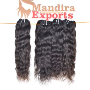 Wholesale Raw Natural Vendor Bundles Wavy tangle Free Genius Weft Virgin Cuticle Aligned Indian Temple Human <b>Hair</b> <b>Extensions</b> - Product Image 6