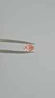Diamante de Laboratorio de Lujo con Corte de Pera, Color Rosa Claro, para Joyería Femenina