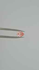 Joyería de Lujo con Diamante de Laboratorio en Corte Pera, Color Rosa Claro, para Mujer, con Certificado IGI - Product Image 3