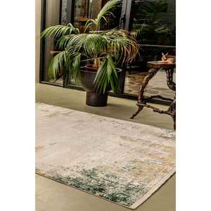 Alfombra Moderna Multicolor Netline PR016, 60% Viscosa, 40% Acrílico, para Dormitorio, Estudio y Habitación Infantil, Alfombras Home Depot - Product Image 4