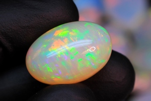 หินโอปอลทรงหลังเบี้ยของแท้จากเอธิโอเปียหินโอปอลขัดเรียบสีรุ้งแวววาวแวววาวพลอยโอปอลเอธิโอเปียของขวัญสำหรับเธอ - Product Image 3