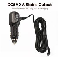 Câble de charge OEM pour véhicule 5V 3A USB-C, adaptateur allume-cigare pour caméra embarquée GPS DVR, chargeur de prise allume-cigare, câble d'alimentation DC abaisseur pour voiture