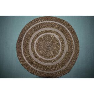 แผ่นรองจานสไตล์คลาสสิก เป็นมิตรกับสิ่งแวดล้อม ทำจากหญ้าทะเลและเชือกฝ้าย จากผู้ส่งออกและผู้ผลิตในอินเดีย - Product Image 3