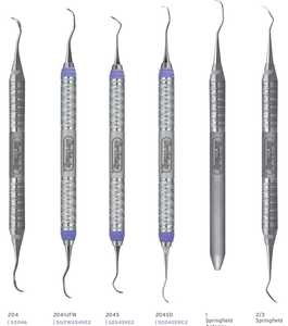 Gracey ที่ขูดฟันด้วยมือ Hu_Friedy เครื่องมือขูดหินปูน nevi scalers เครื่องมือผ่าตัด - Product Image 3