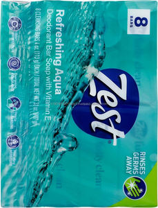 Zest Fresh Aloe Refreshing Handmade Transparent Antiseptic 116g bar <b>Soap</b> for All Skin Types Distributor Bulk Supply - Product Image 5