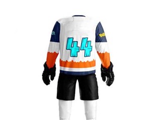 Uniforme de Jersey de hockey sobre hielo Unisex de alta calidad, nuevo Conjunto personalizado para adultos, jersey de hockey sobre hielo, uniforme - Product Image 2