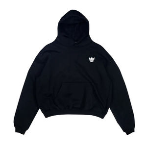 Sudadera con Capucha Extra Grande, Estilo Holgado, 360 Gsm, Tejido Grueso, Bordado con Parches, Lavado Ácido, Sudadera de Forro Polar para Hombre, Unisex, Manga Larga, Estampado Puff Personalizado - Product Image 1