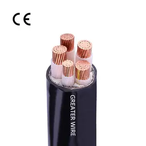 Manufacturers 2/3/4/5 Copper Core 4mm 6mm 10mm 16mm 25mm 35mm 50mm YJV/YJLV Power Cable Yjv 3*240 2*120 CU/XLPE/PVC Wire