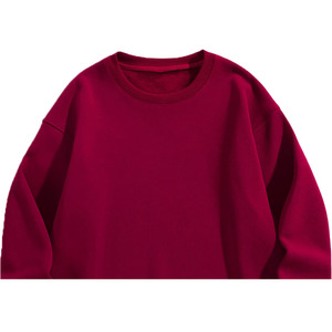 Sudadera de Cuello Redondo para Hombre, Premium, 100% Algodón, Tejido de Felpa, Diseño Estampado en Relieve, Ecológica, Transpirable, Tejido de 240g - Product Image 4