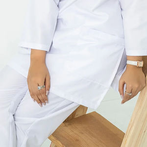 Batas de enfermería ligeras para mujer/batas de hospital elásticas con nombre personalizado de alta calidad/uniforme médico con cuello en V - Product Image 3