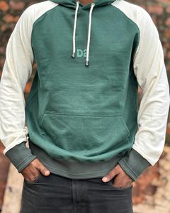 T-shirts pour hommes en coton 100% lourd Conceptions personnalisées Supportées Sweat à capuche de style surdimensionné en éponge française - Product Image 4