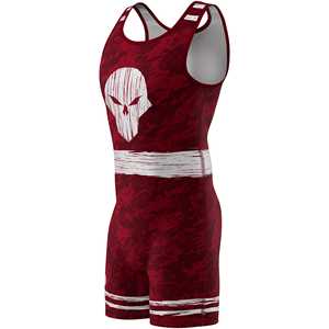 Justaucorps de lutte personnalisés sublimés pour hommes, musculation, séchage rapide, spandex/coton 220g, logo personnalisé, marque privée, haute qualité - Product Image 5